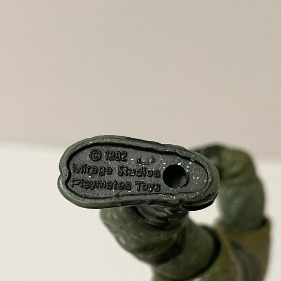 Vintage 1992 TMNT Foot Soldier Movie Star Figure Ninja Turtles - Picture 10 of 14